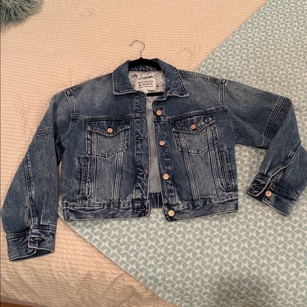 Scotch and Soda Amsterdam Jean Jacket Small